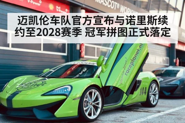 迈凯伦车队官方宣布与诺里斯续约至2028赛季 冠军拼图正式落定